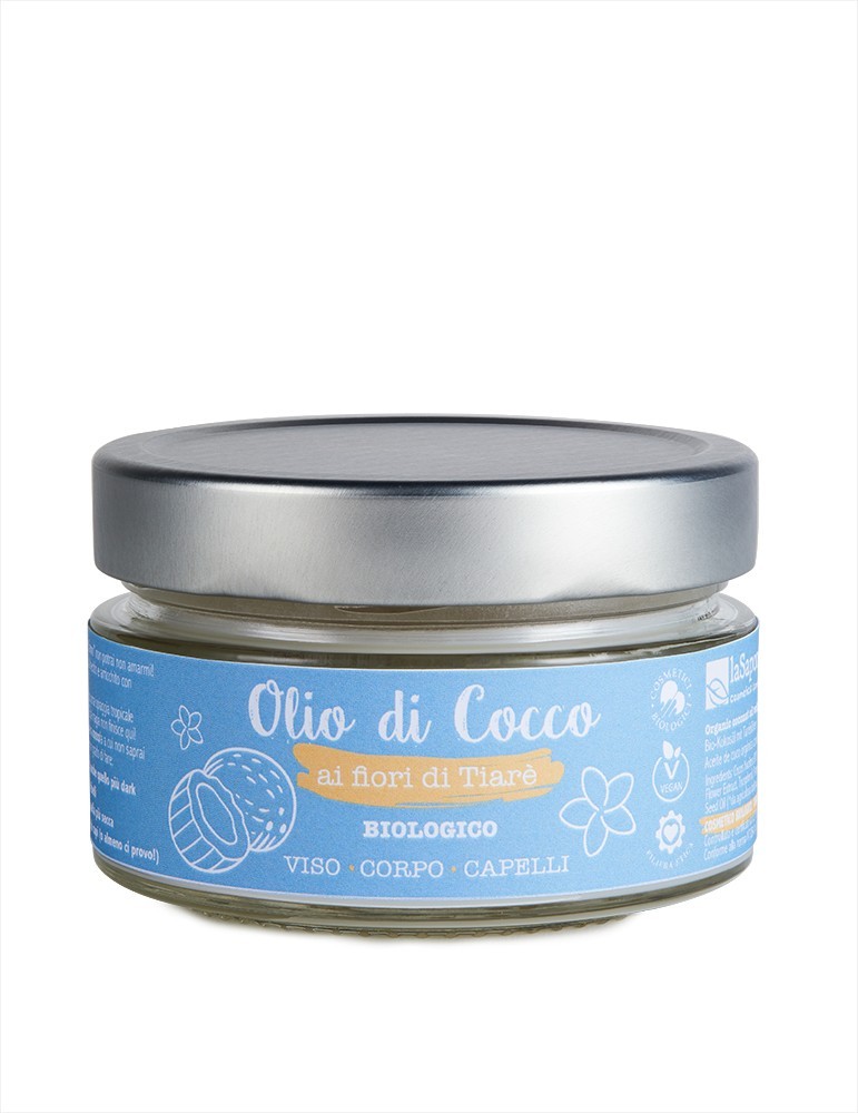 La Saponaria Olio di Cocco ai fiori di Tiarè Biologico 150ml