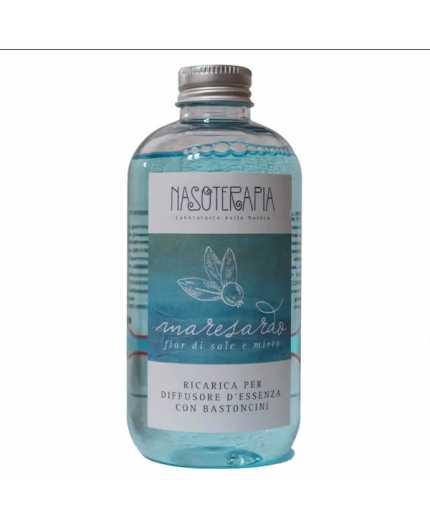Nasoterapia Ricarica per diff. bast. 250 ml Mare Sardo - Fior di sale e Mirto