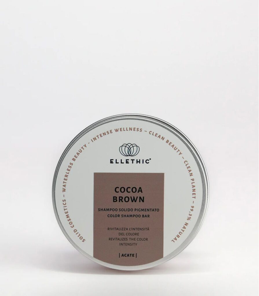 Ellethic COCOA BROWN - SHAMPOO SOLIDO PIGMENTATO 30 gr