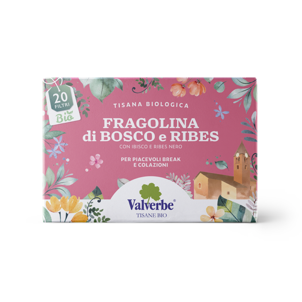 Valverbe Tisana Fragolina di Bosco e Ribes