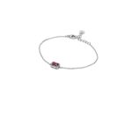 Veramè Bracciale Anastasia Argento Rosso