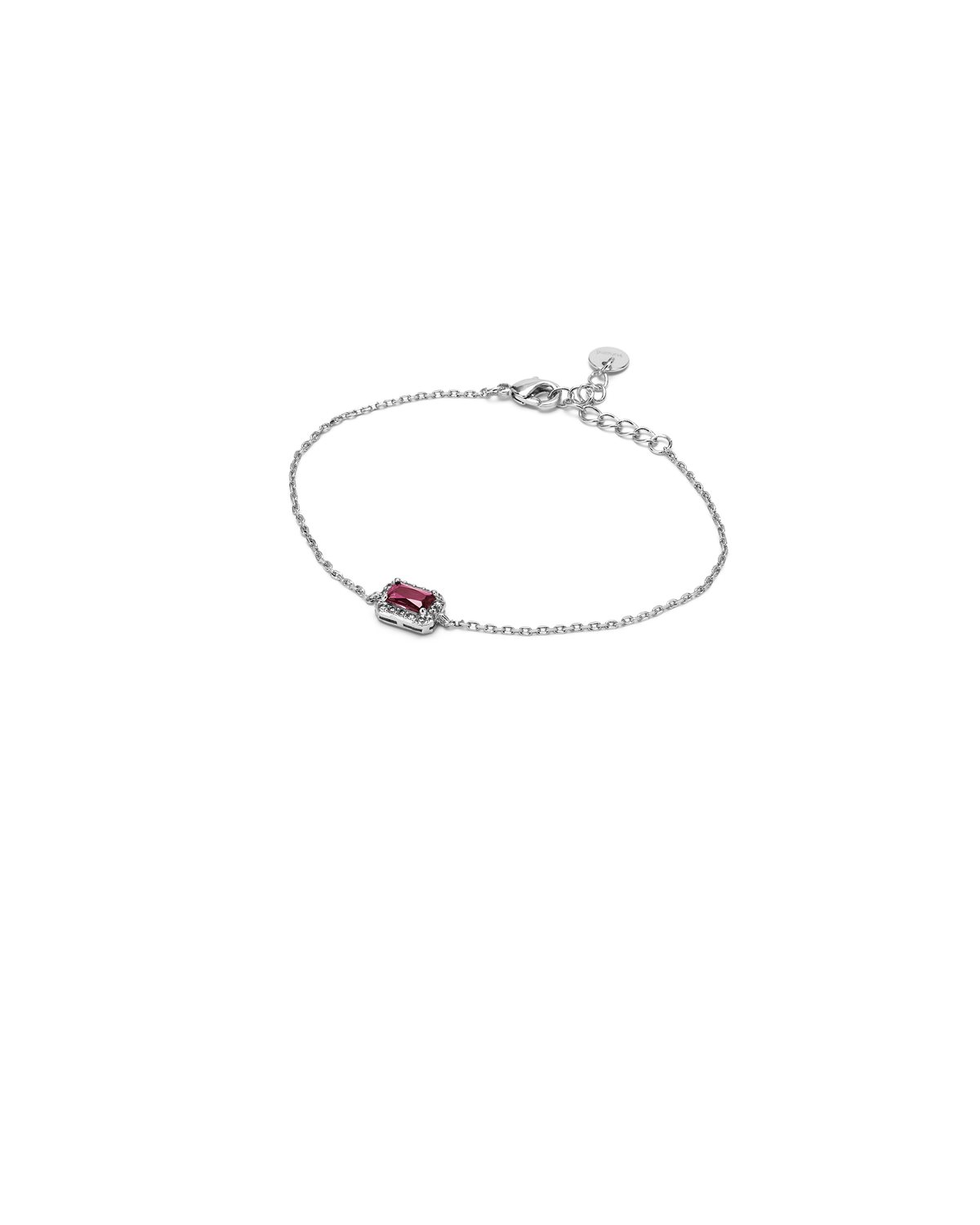Veramè Bracciale Anastasia Argento Rosso