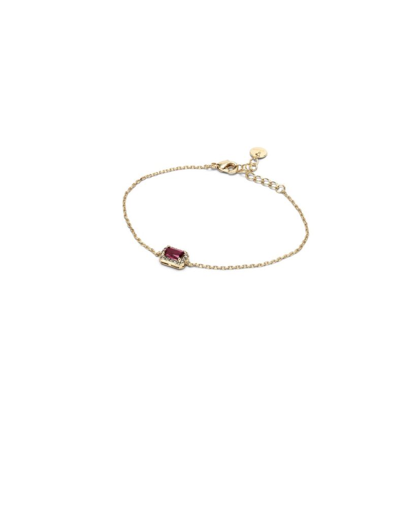 Veramè Bracciale Anastasia Argento Rosso