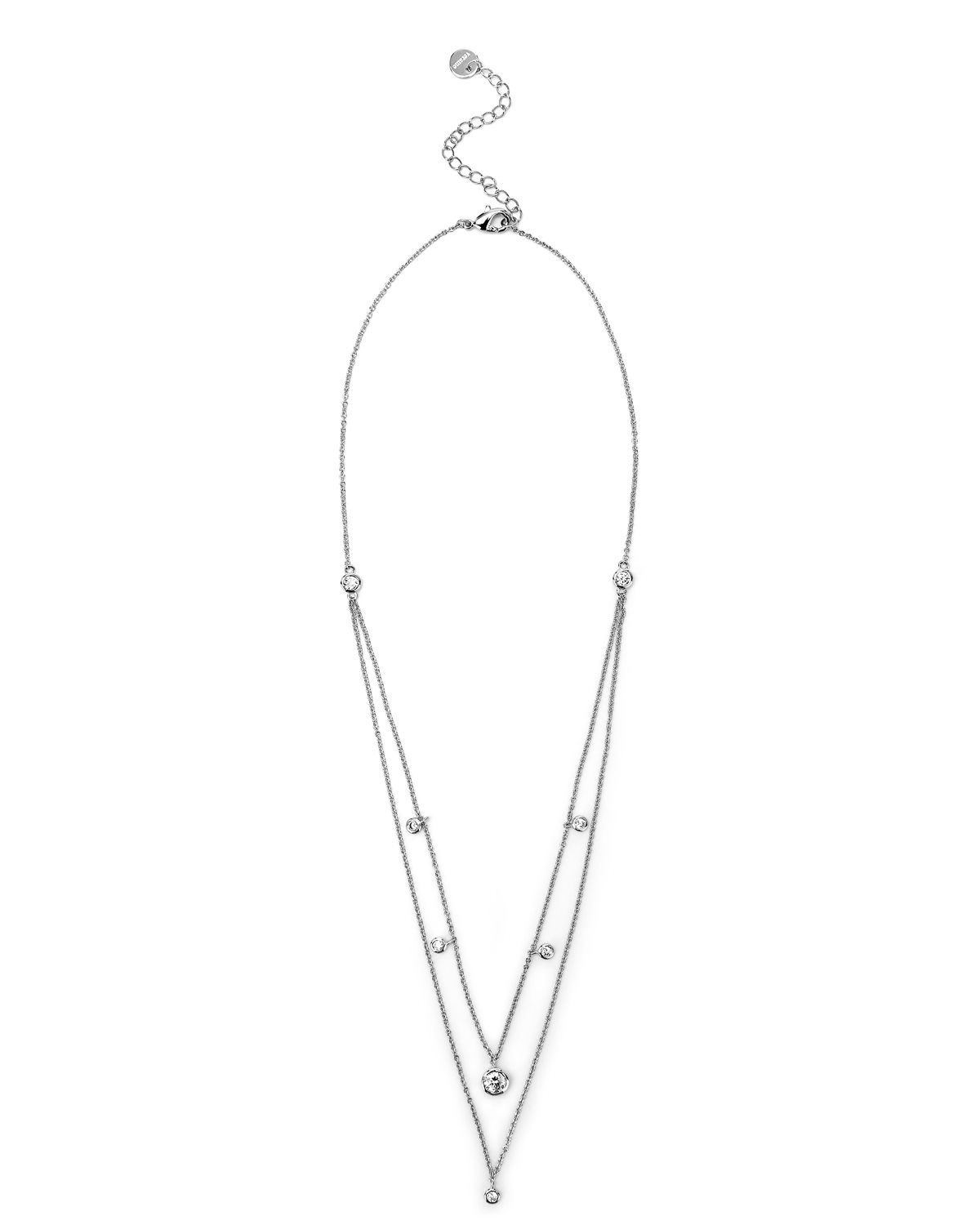 Veramè Collana Claudia Argento Bianco