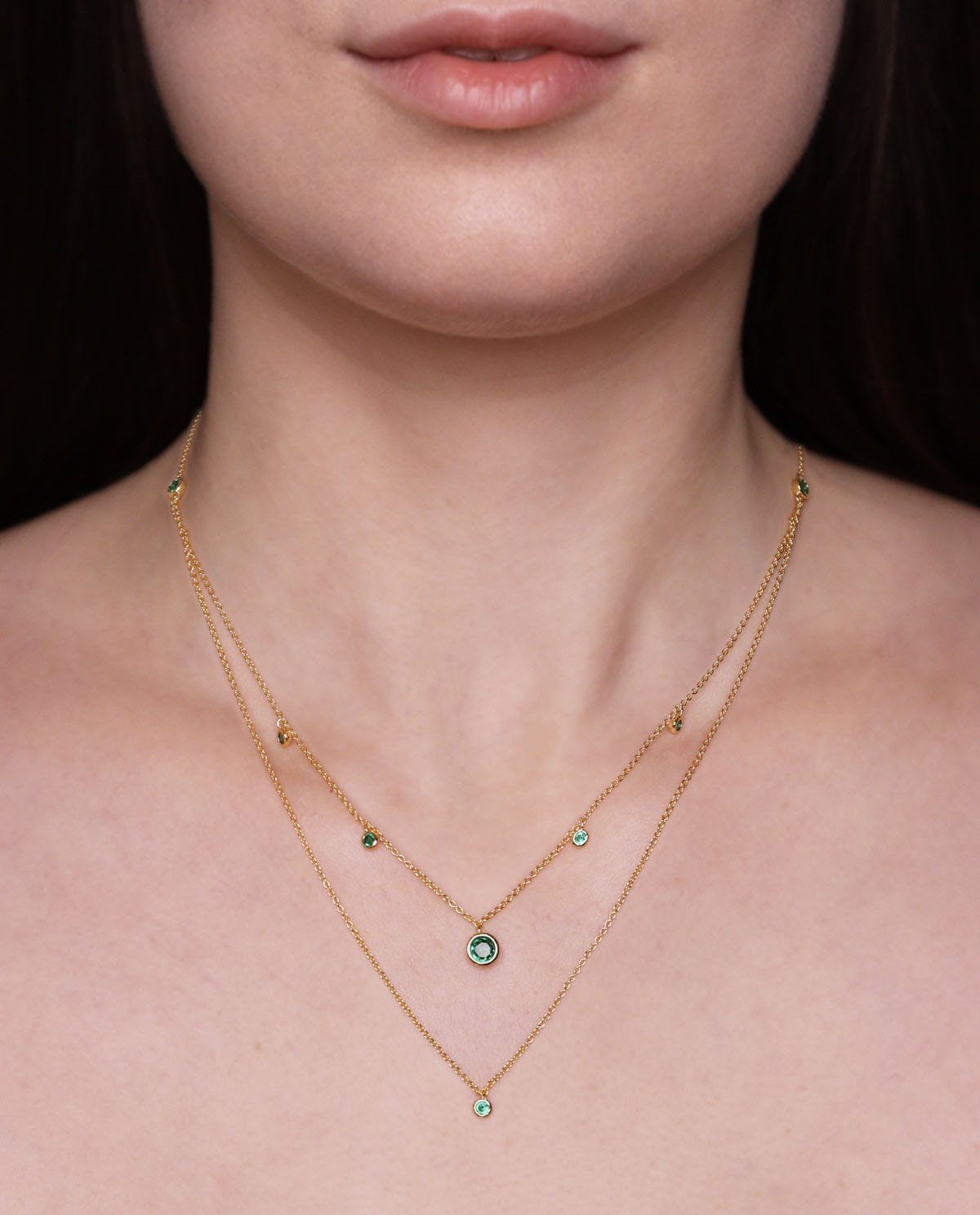 Veramè Collana Claudia Oro Verde