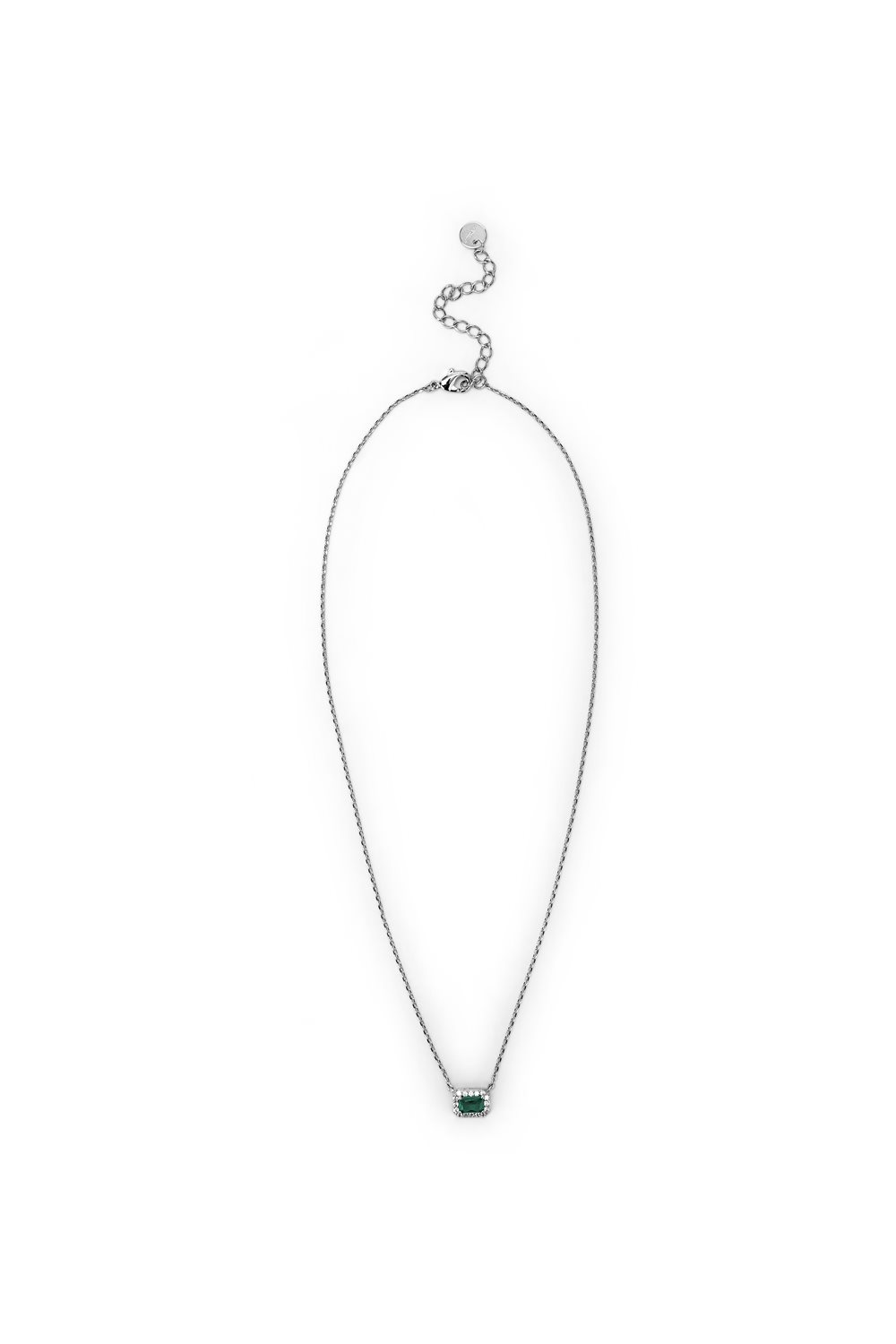 Veramè Collana Anastasia Argento Verde