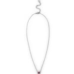 Veramè Collana Anastasia Argento Rosso