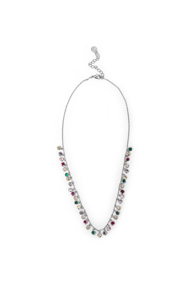 Veramè Collana Valentina Argento Multicolor