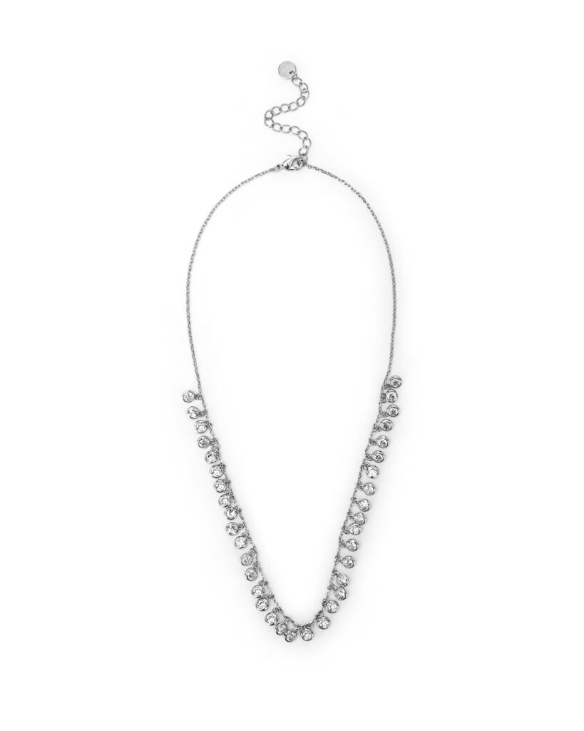 Veramè Collana Valentina Argento Bianco