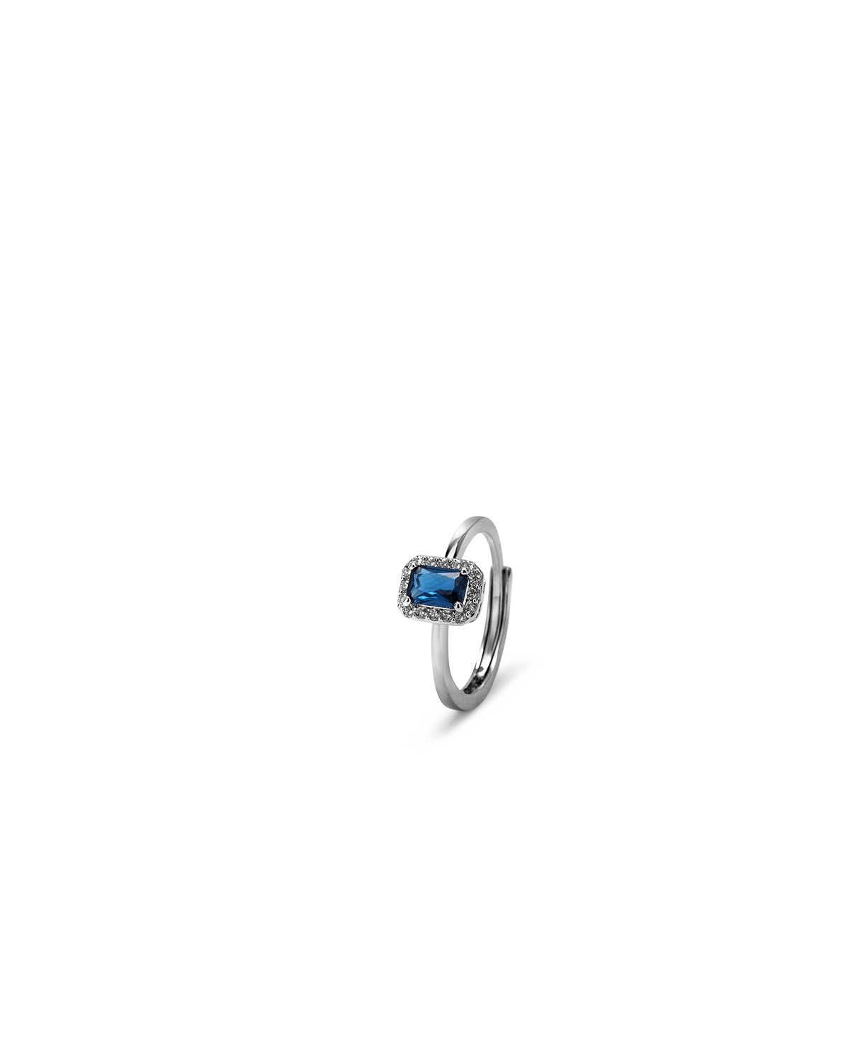 Veramé Anello Anastasia Argento Blu