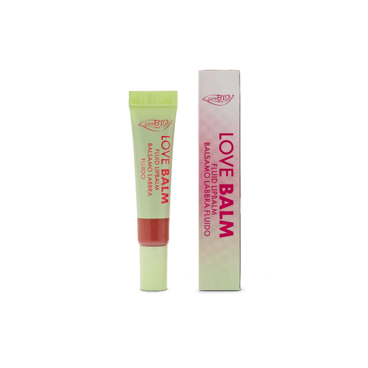 Purobio Love Balm - Fluid Lip Balm 01 Malva