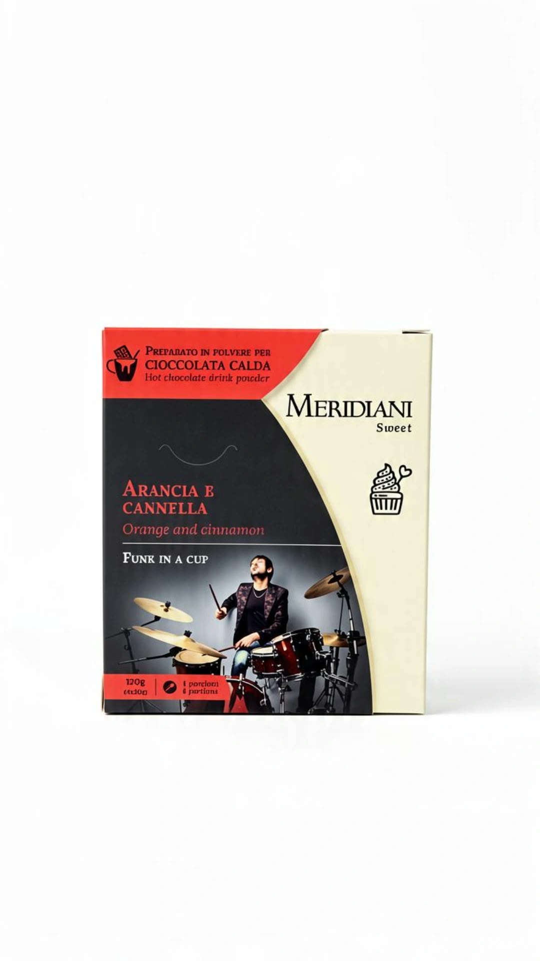 Meridiani Cioccolata Calda Funk in Tazza - Arancia e Canella