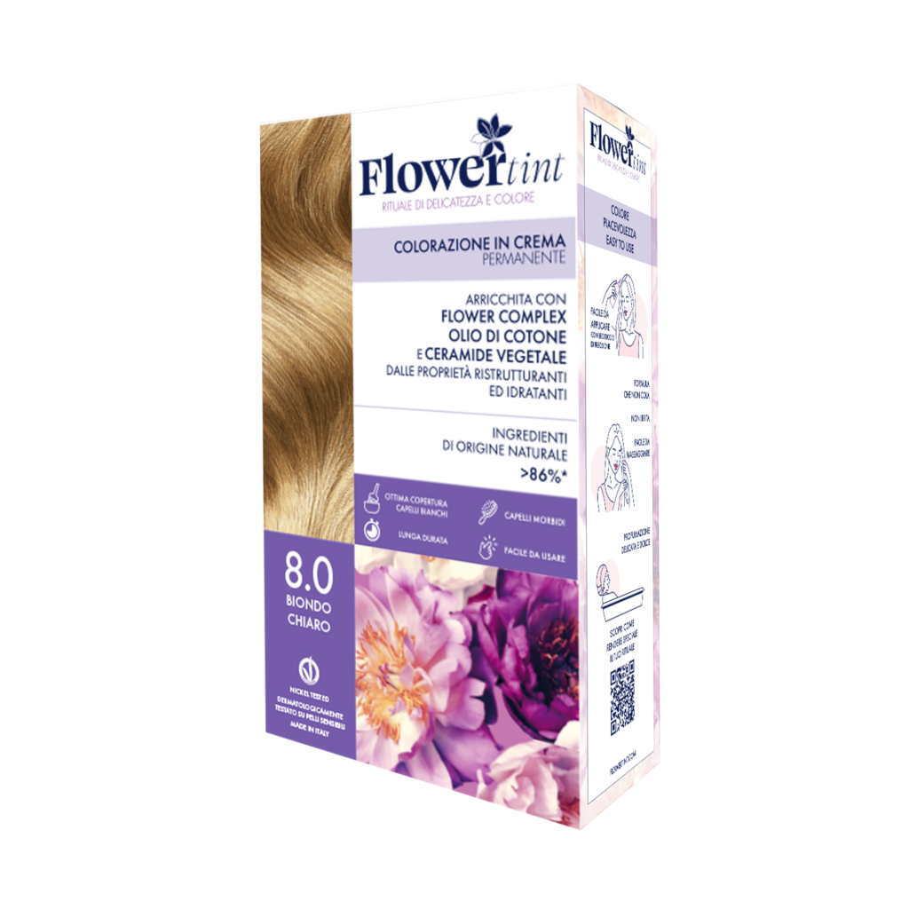 Flower Tint Colorazione Permanente 8.0 biondo chiaro